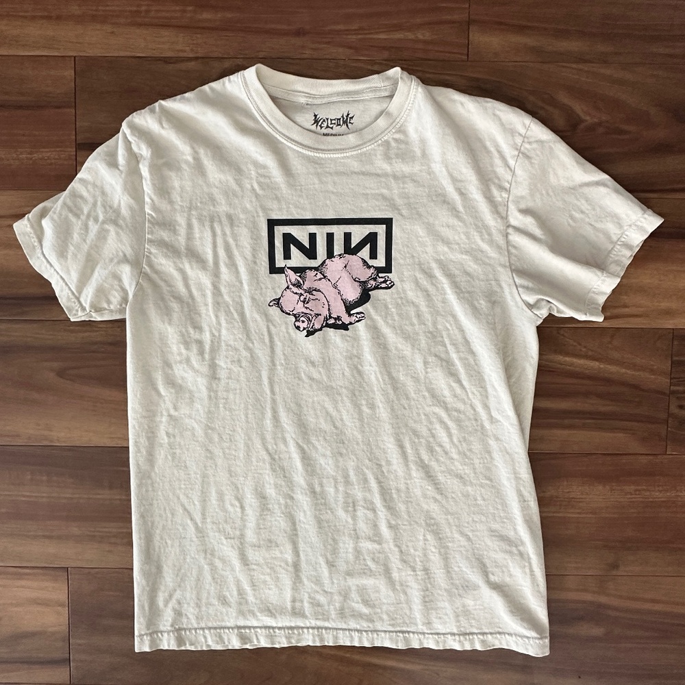 Welcome x Nine Inch Nails Piggy Bone T-Shirt